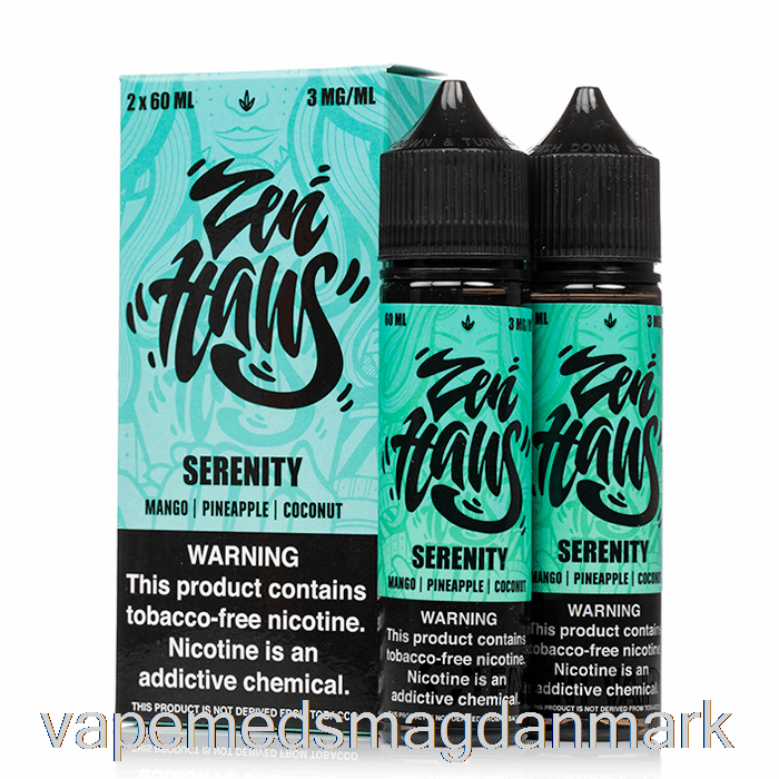 Vape Væske Serenity - Zen Haus - 120ml 3mg